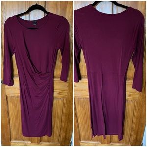 Long sleeve body-con dress